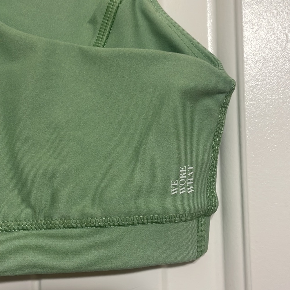 NWT WeWoreWhat RacerBack Bra Sz S - Picture 4 of 5